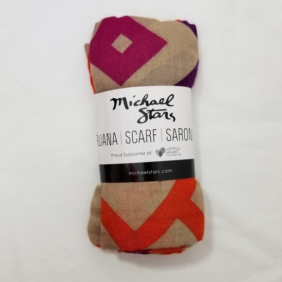 Michael Stars Marrakech Bonfire Ruana - Picture 5 of 7